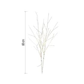 LED dekorácie EMOS 2x brezová vetvička, 60 cm, 100LED, vonkajšia aj vnútorná, teplá biela, časovač 

 obrázok produktu 4 z 7