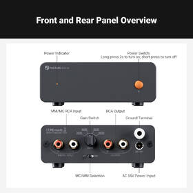 Gramofónový predzosilňovač Fosi Audio Box X5 čierny

 obrázok produktu 4 z 9