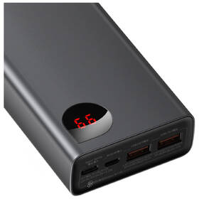 Powerbank Baseus Adaman Metal s digitálnym displejom QC + PD 20000mAh 65W čierny

 obrázok produktu 5 z 13