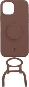 Kryt na mobil PopSockets Just Elegance na Apple iPhone 12/12 Pro hnedý

 obrázok produktu 3 z 4