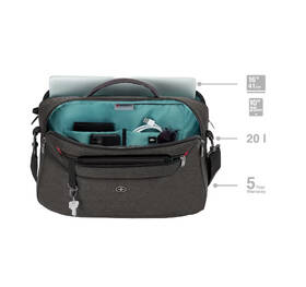 Brašna na notebook Wenger MX Commute 16" sivá

 obrázok produktu 9 z 10