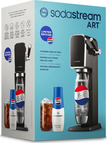 Výrobník sódovej vody SodaStream Art Black PEPSI Megapack čierny

 obrázok produktu 4 z 4