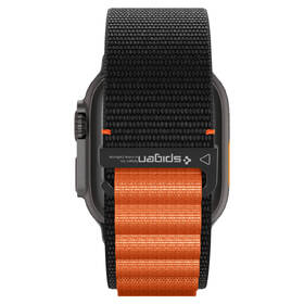 Remienok Spigen Fabric na Apple Watch 49/46/45/44mm čierny/oranžový

 obrázok produktu 4 z 15