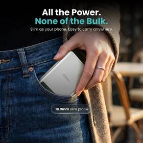 Powerbank BMX SolidSafe™ 10K Solid-State magnetická strieborná

 obrázok produktu 9 z 9