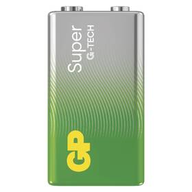 Batéria alkalická GP Super 9V (6LR61), 1 ks 

 obrázok produktu 1 z 3