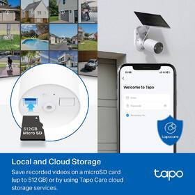 IP kamera TP-Link Tapo TC82 Kit, 2K, solárny panel biela

 obrázok produktu 3 z 4