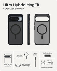Kryt na mobil Spigen Ultra Hybrid MagSafe na Google Pixel 10 Pro/Pixel 10 čierny

 obrázok produktu 12 z 17