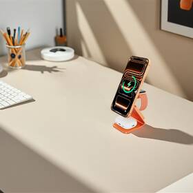 Bezdrôtová nabíjačka Cubenest SQ314 Qi2.2 3v1 s MagSafe oranžová

 obrázok produktu 13 z 19