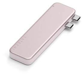 USB Hub Satechi USB-C Snap Hub (1x HDMI, 1x USB-C, 1x USB-A 3.0, 1x USB-C PD, 1x microSD/SD) ružový

 obrázok produktu 1 z 4