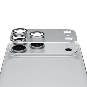 Tvrdené sklo PanzerGlass FENDER na Apple iPhone 18 Pro, ochranný hliníkový prvek fotoaparátu strieborné

 obrázok produktu 1 z 6