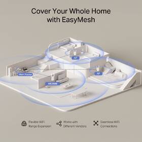 Wi-Fi extender Mercusys ME25BE biely

 obrázok produktu 6 z 8
