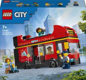 Stavebnica LEGO® City 60407 Červený dvojposchodový vyhliadkový autobus 

 obrázok produktu 2 z 9