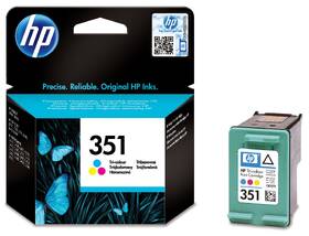 Cartridge HP 351, 3,5 ml - CMY 

 obrázok produktu 1 z 5