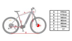 Elektrobicykel GoGEN Campo Plus MX 720 29" 19" 2026 sivé

 obrázok produktu 20 z 20