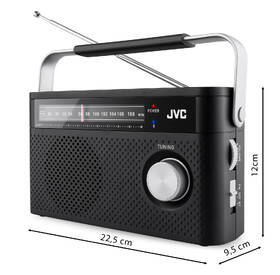 Rádioprijímač JVC RA-E315B čierny

 obrázok produktu 7 z 7