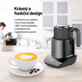 Automatický speňovač mlieka Lauben Milk Frother 550BC 

 obrázok produktu 3 z 5