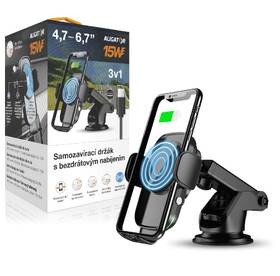Držiak do auta Aligator HAK2, bezdrôtový 15W čierny

 obrázok produktu 3 z 6