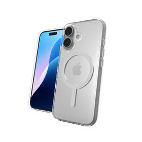 Kryt na mobil ZAGG Crystal Palace Lite Snap na Apple iPhone 16 priehľadný

 obrázok produktu 3 z 3