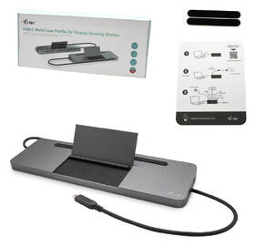 Dokovacia stanica i-tec USB-C Metal Low Profile Triple Display, PD 85 W strieborná

 obrázok produktu 4 z 8