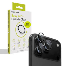 Ochranné sklo šošovky fotoaparátu Mobile Origin Easy Lens Guards na Apple iPhone 17 Pro/17 Pro Max priehľadné

 obrázok produktu 7 z 7