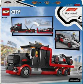 Stavebnica LEGO® City 60493 Výstavný nákladiak F1® s pretekárskym autom Audi F1® 

 obrázok produktu 6 z 9