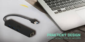 USB Hub i-tec USB 3.0 / 3x USB 3.0 + LAN čierny

 obrázok produktu 7 z 8