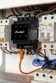 Modul Shelly Pro 3, 3x 16A na DIN lištu, Wi-Fi, LAN 

 obrázok produktu 2 z 3