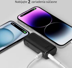 Powerbank SBS NANOTUBE 5000 BLK 

 obrázok produktu 5 z 13