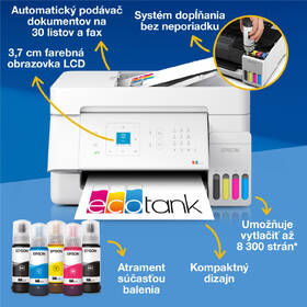 Tlačiareň multifunkčná Epson EcoTank L5396 biela

 obrázok produktu 3 z 15