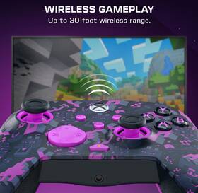 Gamepad Turtle Beach Rematch Wireless - Xbox/PC, RGB, Minecraft čierny

 obrázok produktu 10 z 13