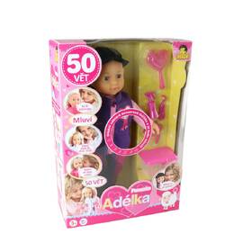 Bábika MaDe Adélka 95620 50 vět, žokejka, 38cm 

 obrázok produktu 3 z 3