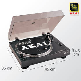 Gramofón AKAI TTA05USB čierny

 obrázok produktu 5 z 7
