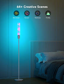 Stojacia lampa Govee Smart LED RGBICWW biele

 obrázok produktu 5 z 8