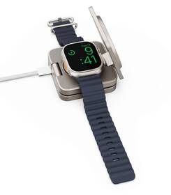 Bezdrôtová nabíjačka Cubenest SQ312 Pro, 3v1, Qi2, MagSafe - titánová 

 obrázok produktu 12 z 16