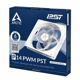 Ventilátor Arctic Cooling P14 PWM PST biely/priehľadný

 obrázok produktu 3 z 3