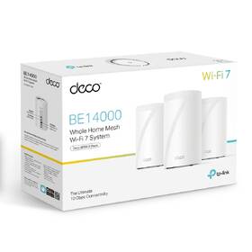 Router TP-Link Deco BE68 Wi-Fi 7 BE14000 Tri-Band (3-pack) biely

 obrázok produktu 7 z 7