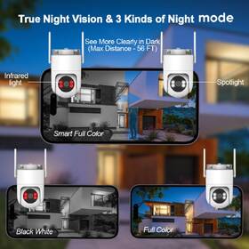 IP kamera IMMAX NEO LITE SMART Sentry dual band biela

 obrázok produktu 4 z 6