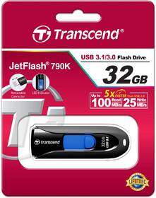 USB flashdisk Transcend 32GB USB 3.1 čierny/modrý

 obrázok produktu 4 z 4