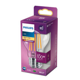 LED žiarovka Philips klasik, 10,5W, E27, teplá biela 

 obrázok produktu 2 z 2