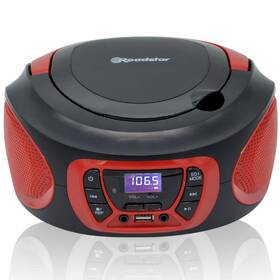 Rádioprijímač s CD Roadstar CDR-365 U čierny/červený

 obrázok produktu 1 z 4