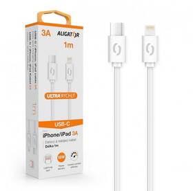Kábel Aligator Power USB-C/Lightning, 3A, 1m biely

 obrázok produktu 3 z 3