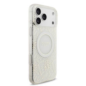 Kryt na mobil Guess IML Flowers Allover Strap MagSafe na Apple iPhone 17 Pro Max biely

 obrázok produktu 2 z 7
