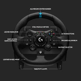 Volant Logitech G923 Racing Wheel and Pedals pre Xbox One/Series a PC 

 obrázok produktu 13 z 15