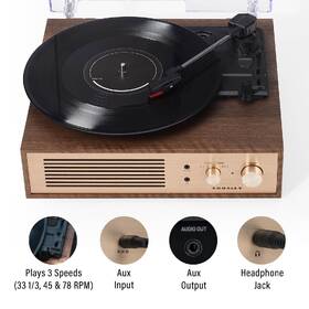 Gramofón Crosley Miles hnedý

 obrázok produktu 9 z 15