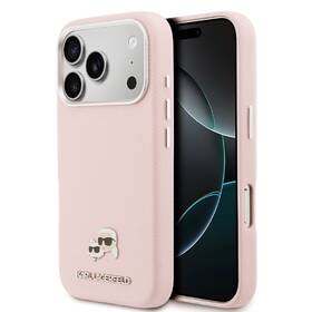 Kryt na mobil Karl Lagerfeld PU Karl and Choupette Heads Pins MagSafe na Apple iPhone 17 Pro ružový

 obrázok produktu 1 z 6