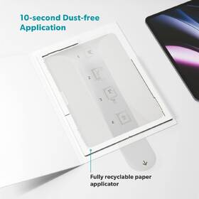 Tvrdené sklo Epico Paper Texture na iPad mini 6 (2021)/mini 7 (A17 Pro),s aplikátorom proti prachu priehľadné

 obrázok produktu 4 z 4