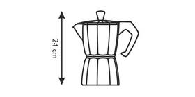 Moka kanvica Tescoma Paloma, 9 šálok 

 obrázok produktu 1 z 1