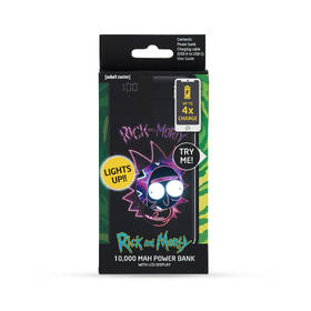 Powerbank Lazerbuilt Rick and Morty 10000 mAh Light-Up čierny

 obrázok produktu 12 z 13