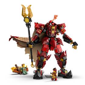 Stavebnica LEGO® NINJAGO® 71846 Robot Ohnivého rytiera 

 obrázok produktu 2 z 8