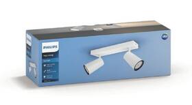Bodové svietidlo Philips Paisley, 2xGU10 biele

 obrázok produktu 3 z 3